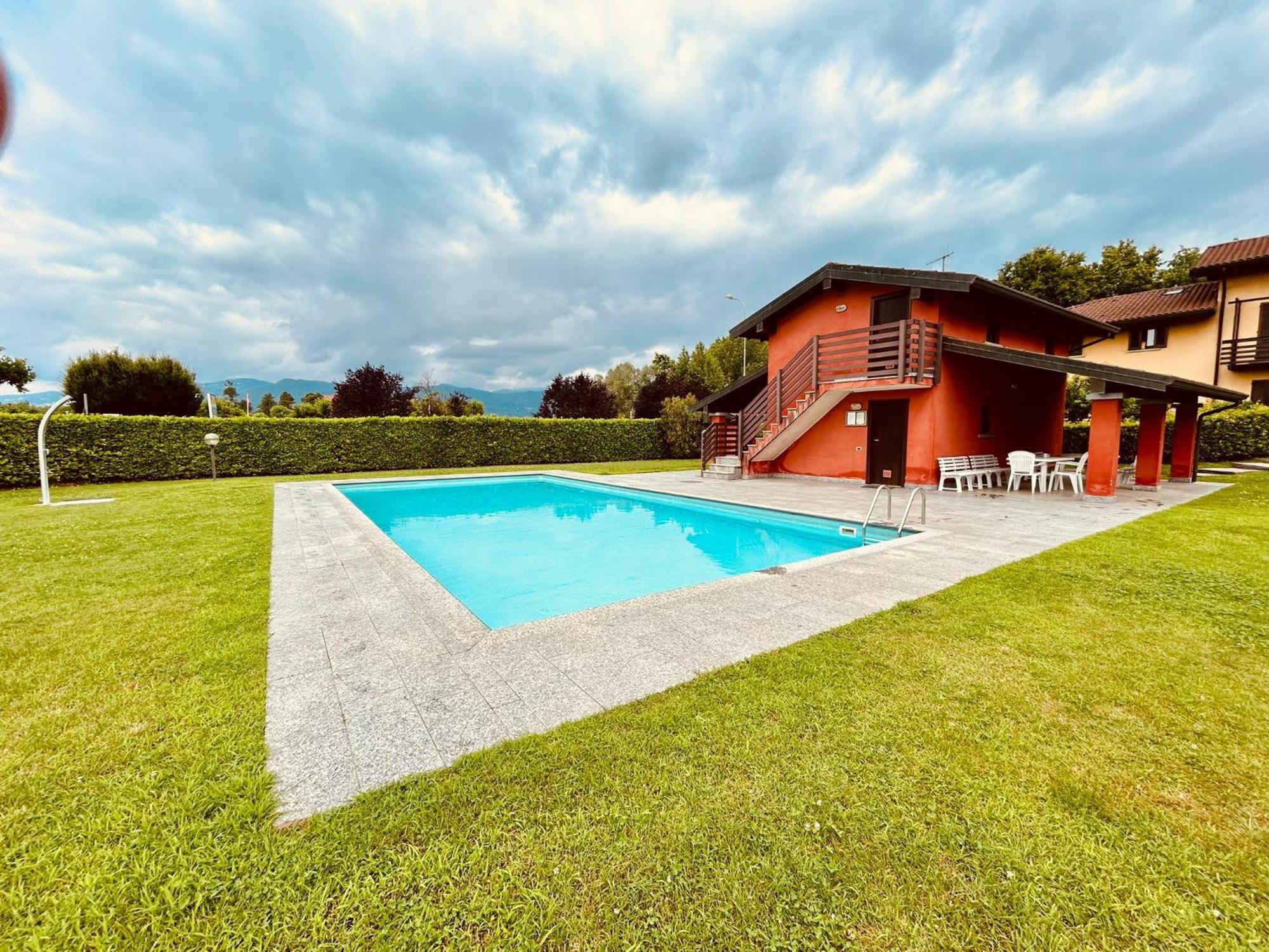 Kibilu - Residence With Pool, Near Lake Maggiore Monvalle Kültér fotó